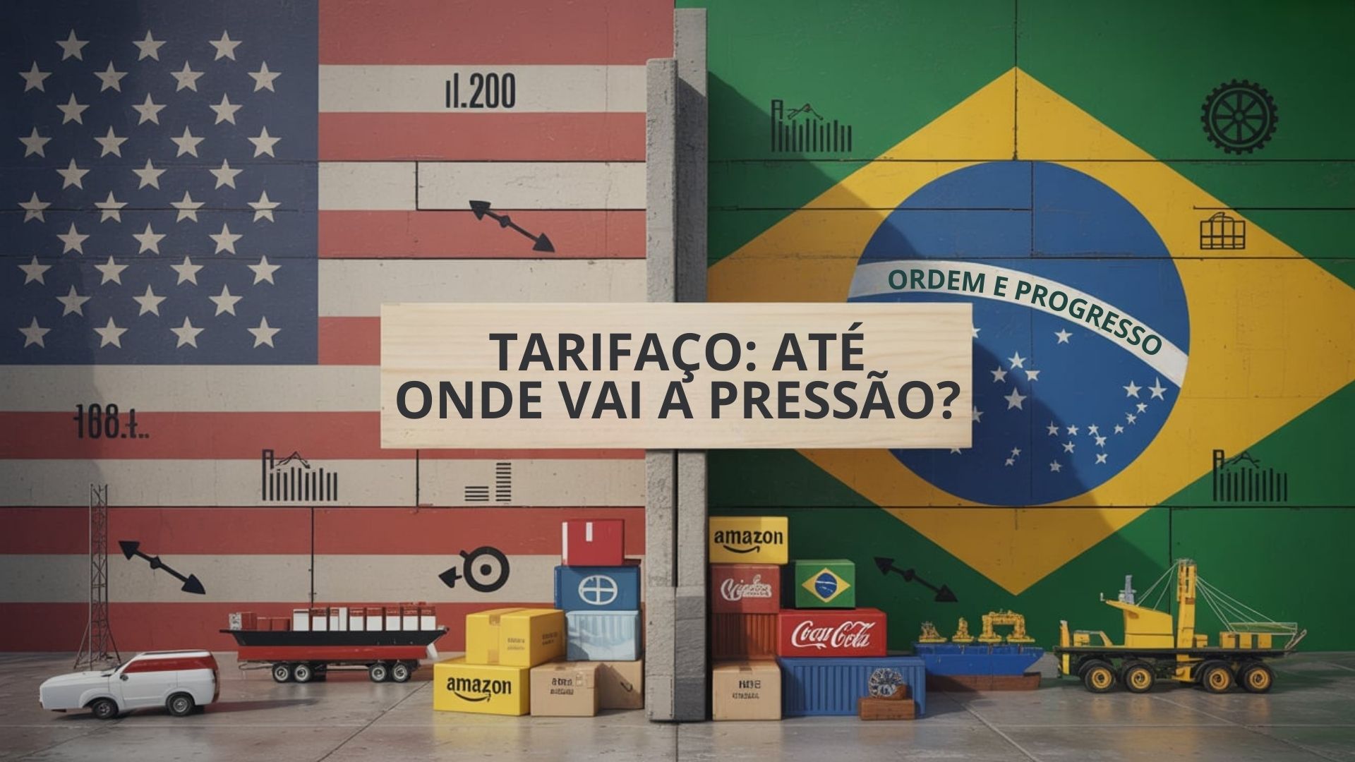 Efeito tarifaço: exportações de alimentos do Brasil caem em agosto