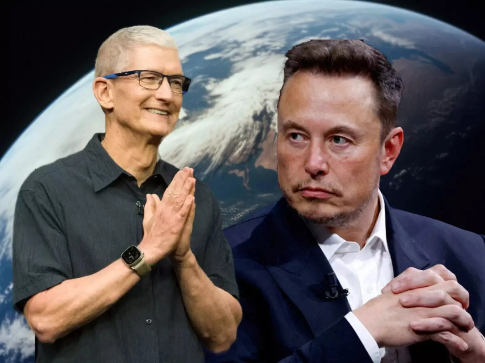 A nova corrida tecnológica: Musk, Cook e o sonho de te deixar online em qualquer lugar