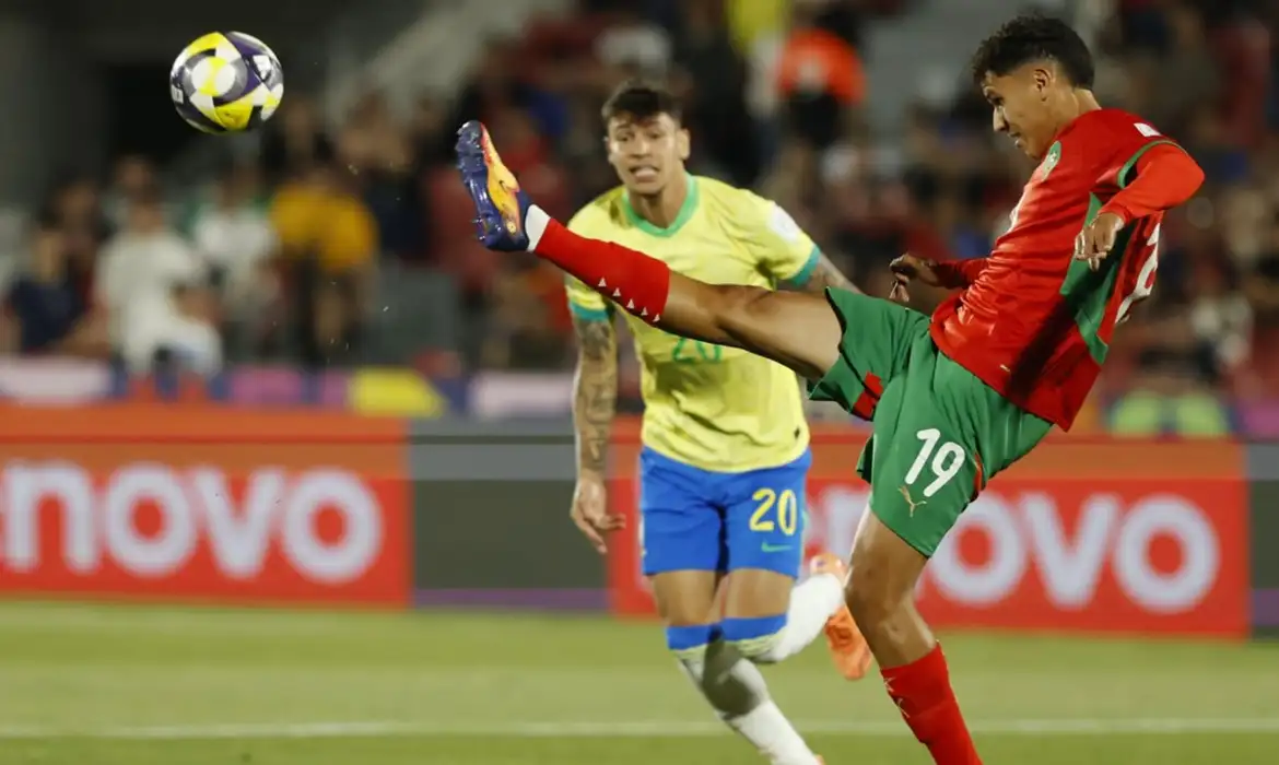 Brasil tropeça e perde para o Marrocos por 2 a 1 na Copa do Mundo Sub-20
