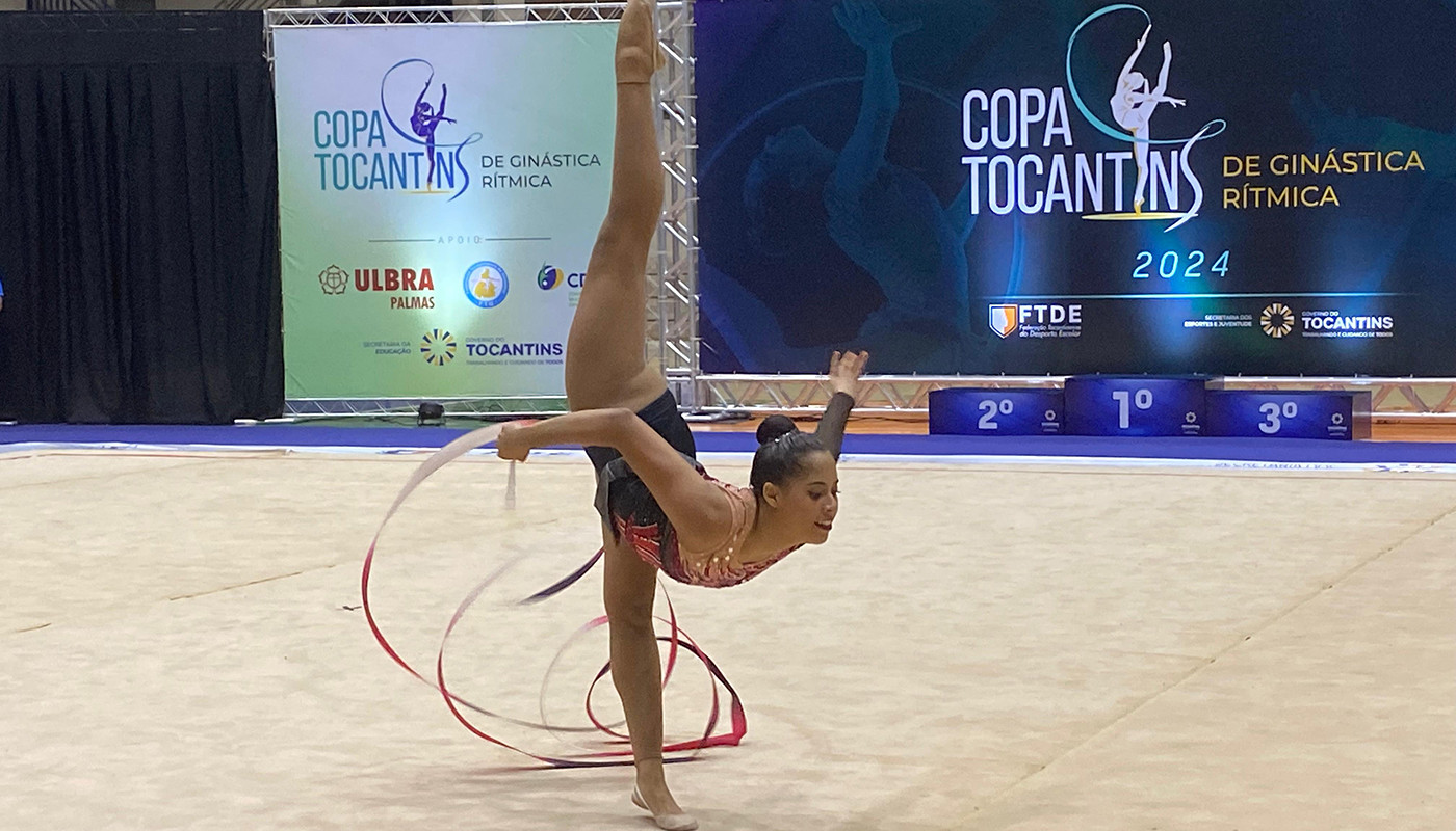 Governo do Tocantins abre inscrições para a Copa Tocantins de Ginástica Rítmica em Palmas