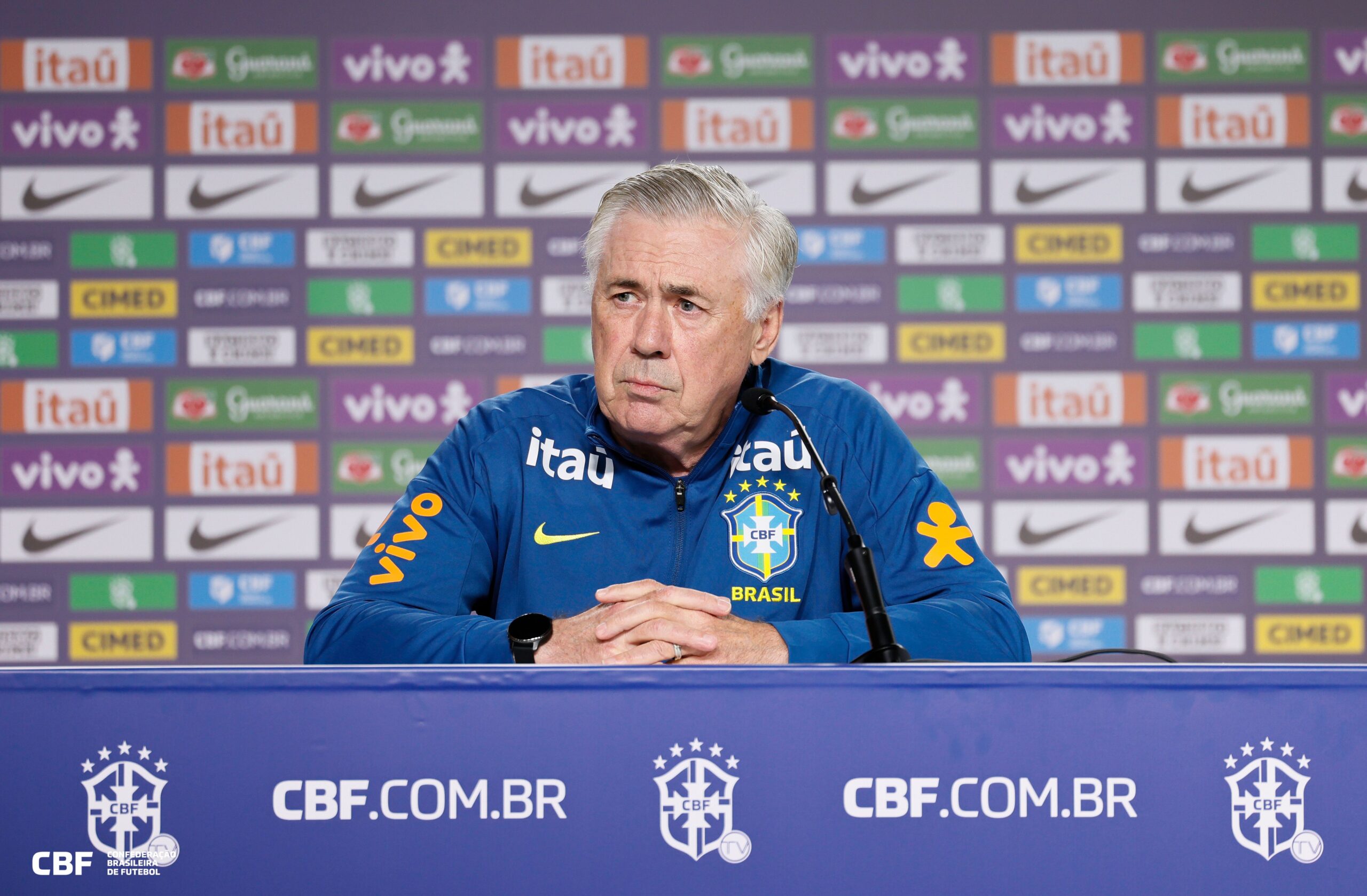 Carlo Ancelotti esboça time do Brasil para enfrentar Senegal e afina ajustes para o ciclo da Copa de 2026