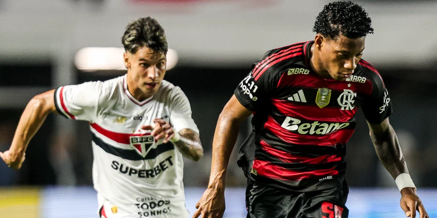 São Paulo estraga a noite do Flamengo: empate no Morumbi impede Rubro-Negro de assumir a liderança do Brasileirão