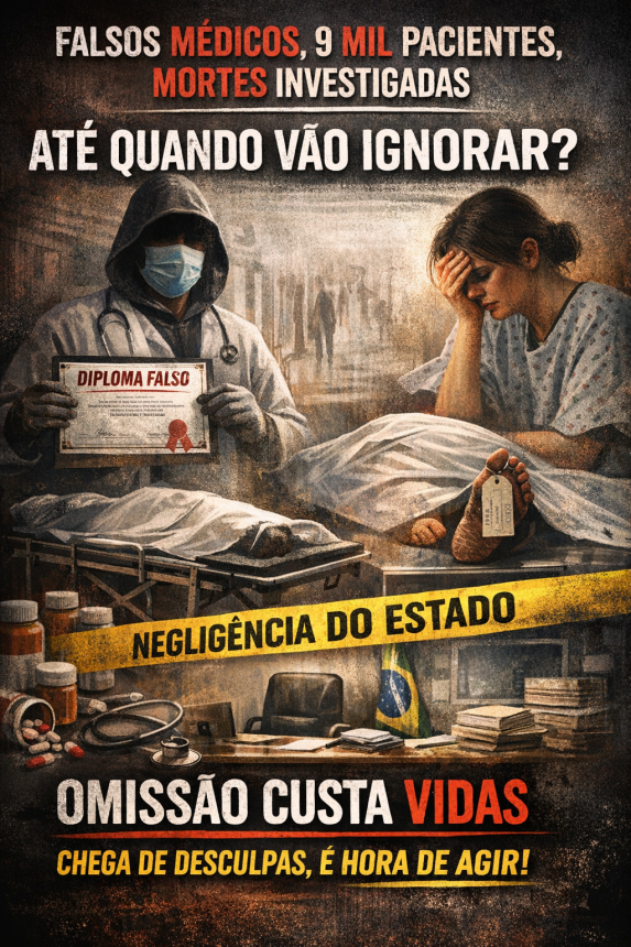 Até quando o Estado vai fingir que não vê?