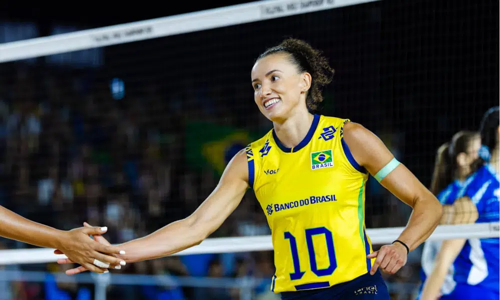 Gabi Guimarães é Eleita a Segunda Melhor Jogadora do Mundo em 2025