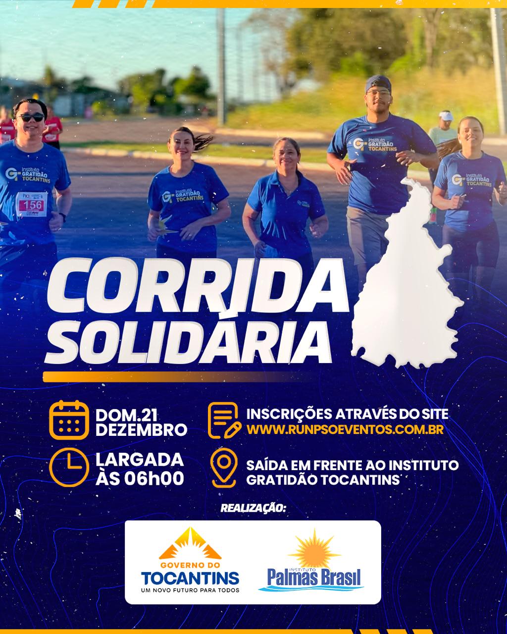 Corrida da Gratidão mobiliza Gurupi no amanhecer deste domingo (21)