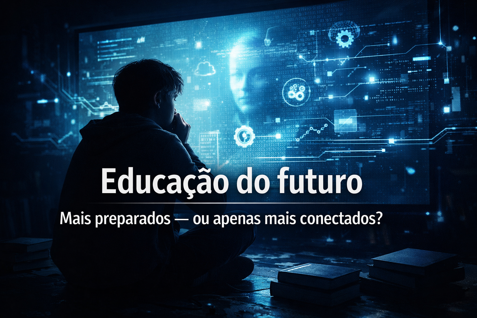 Educação do futuro: jovens mais preparados ou apenas mais conectados?