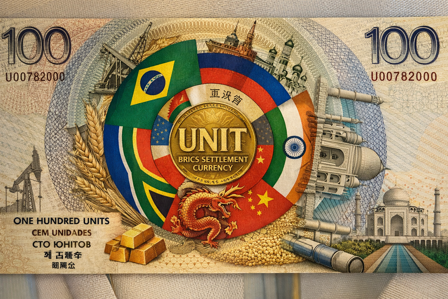 UNIT: a moeda dos BRICS e a primeira ameaça funcional ao império do dólar desde 1945