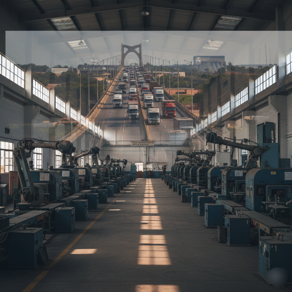Indústria brasileira vive paradoxo: faturamento sobe, empregos caem — e fábricas cruzam a fronteira rumo ao Paraguai