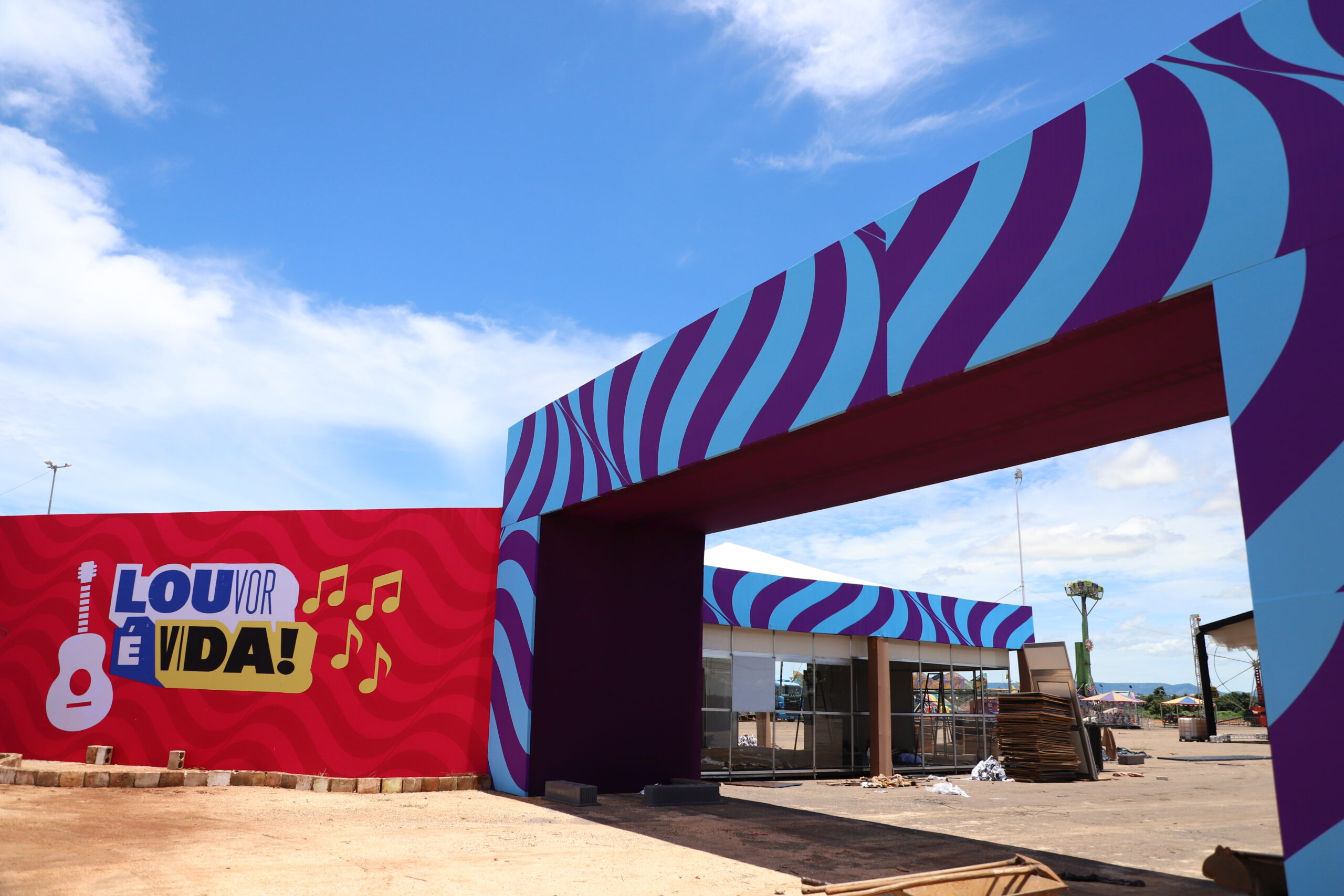 Capital da Fé entra na reta final da montagem da estrutura e expectativa de grande público