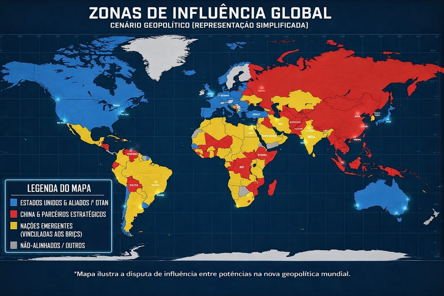 Nova disputa global: o mundo caminha para outra Guerra Fria ou para uma ordem multipolar?