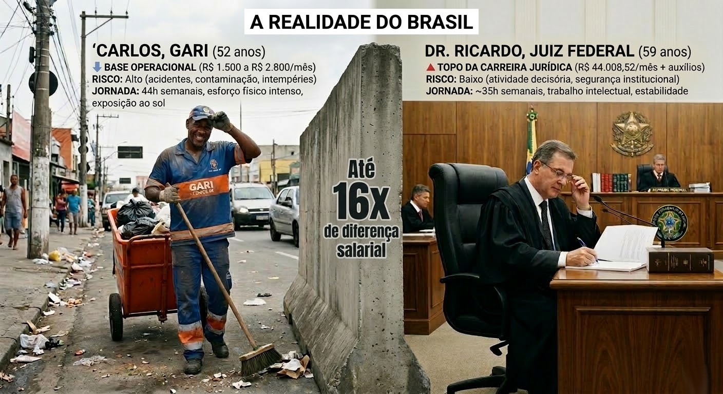 “O Brasil paga menos a quem mais se arrisca”
