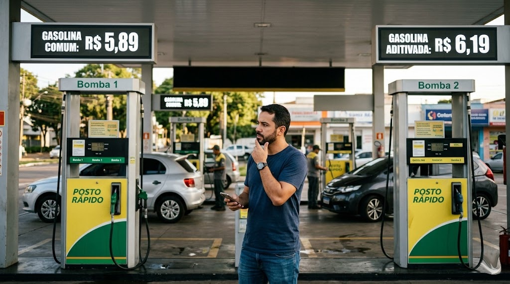 Por que a gasolina pode custar até R$ 1 a mais na mesma cidade? Diferença de preços intriga motoristas