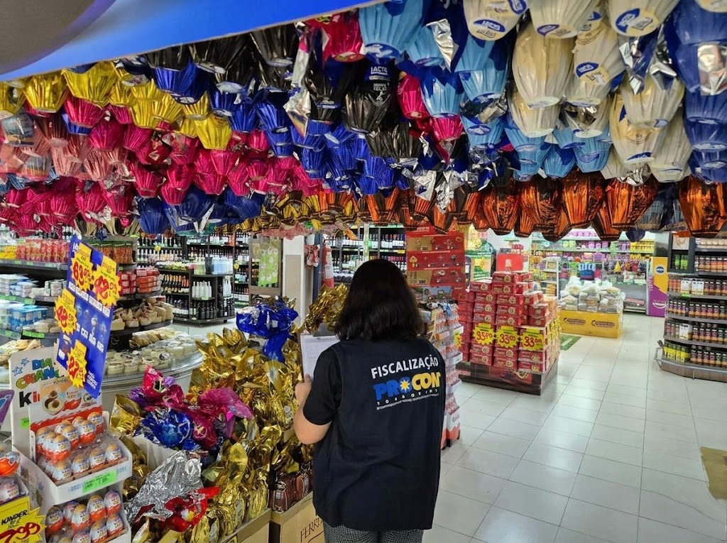 Operação Páscoa em Palmas intensifica fiscalização e orienta consumidores sobre compras seguras