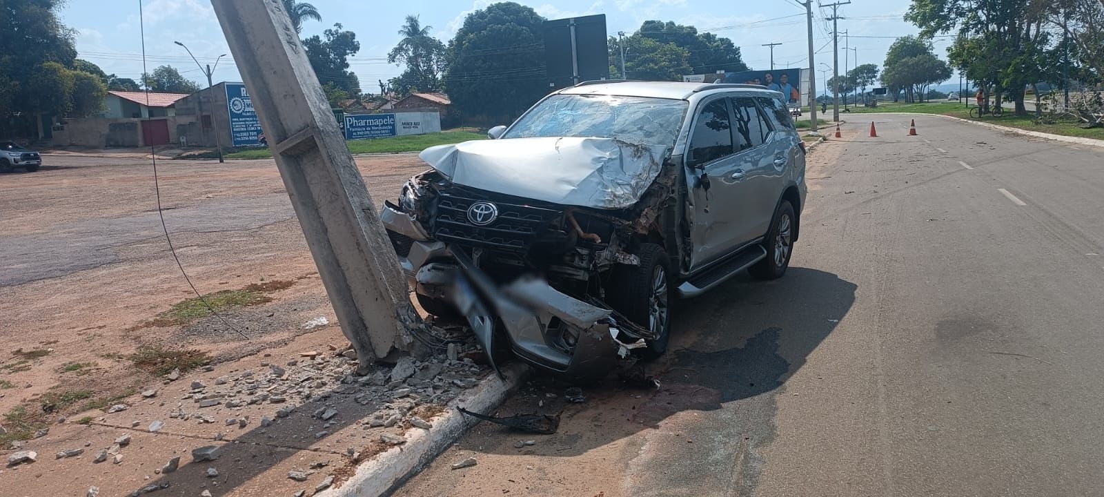 Palmas lidera ranking de municípios com mais postes abalroados em 2026