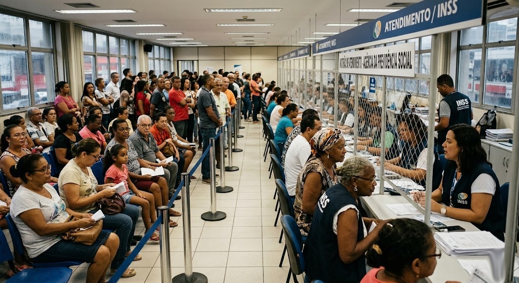 Mutirão do INSS destrava fila e antecipa 30 mil atendimentos em todo o país