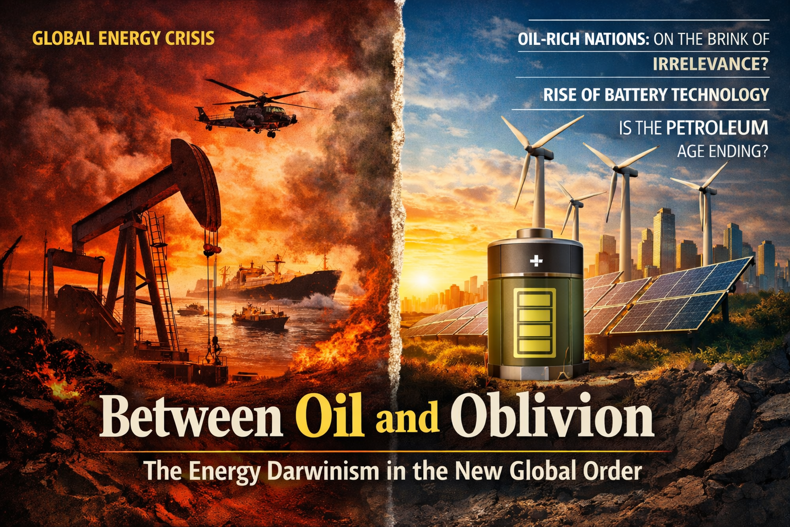 Entre o Petróleo e o Esquecimento: O Darwinismo Energético na Nova Ordem Global