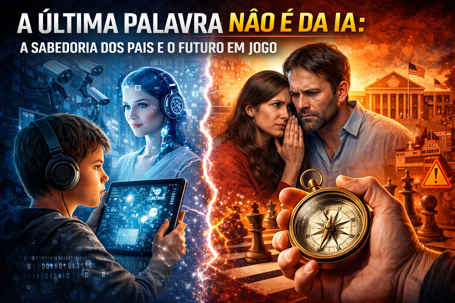 A última palavra não é da IA: por que o atrito dos pais ainda define o futuro