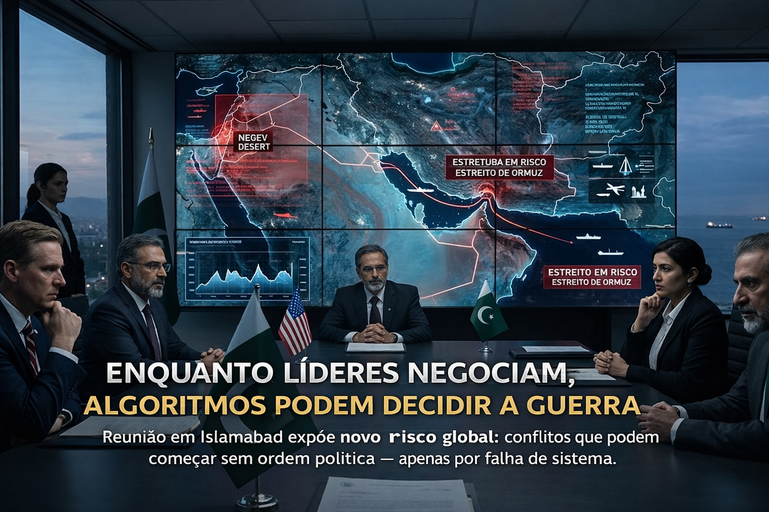 O MUNDO EM SUSPENSÃO: como um erro de algoritmo pode acender a próxima guerra global