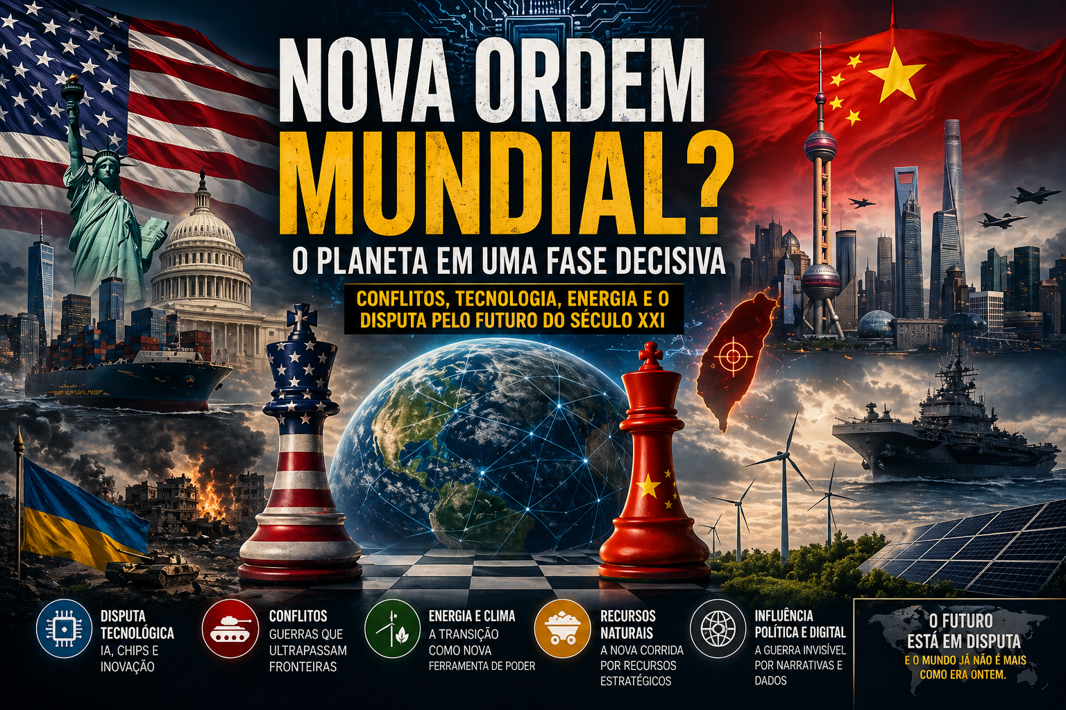 O mundo em reconfiguração: a nova ordem global já começou?