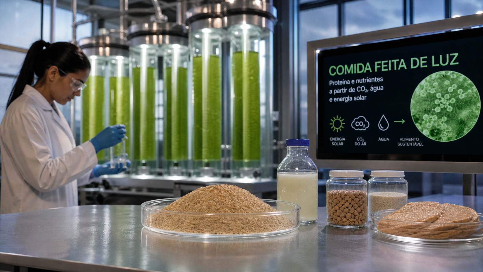 A comida do futuro pode vir da luz: a corrida científica para substituir a agricultura como conhecemos