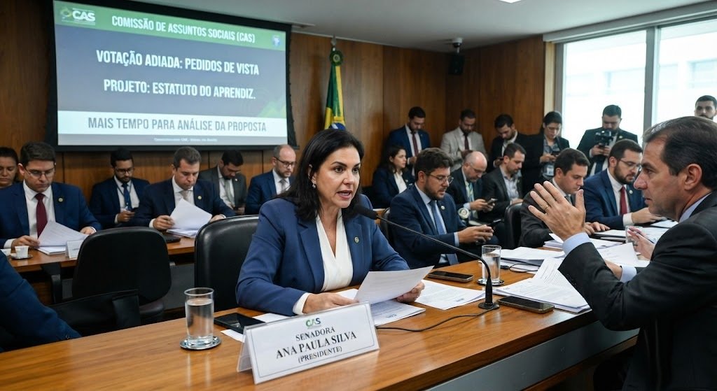 Votação do Estatuto do Aprendiz é adiada após pedidos de vista na CAS