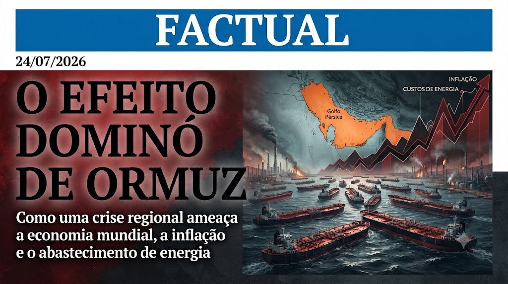 Análise Especial | O Efeito Dominó do Estreito de Ormuz: Como uma Crise Regional Pode Provocar um Choque Econômico Global
