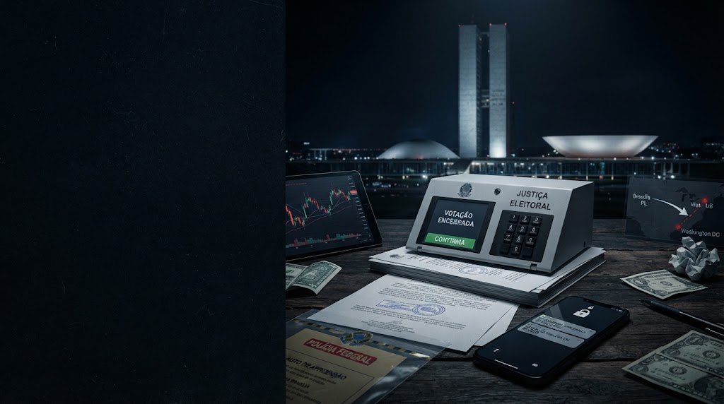 O Cerco de Brasília: o que os celulares apreendidos e as urnas revelam na reta final de 2026