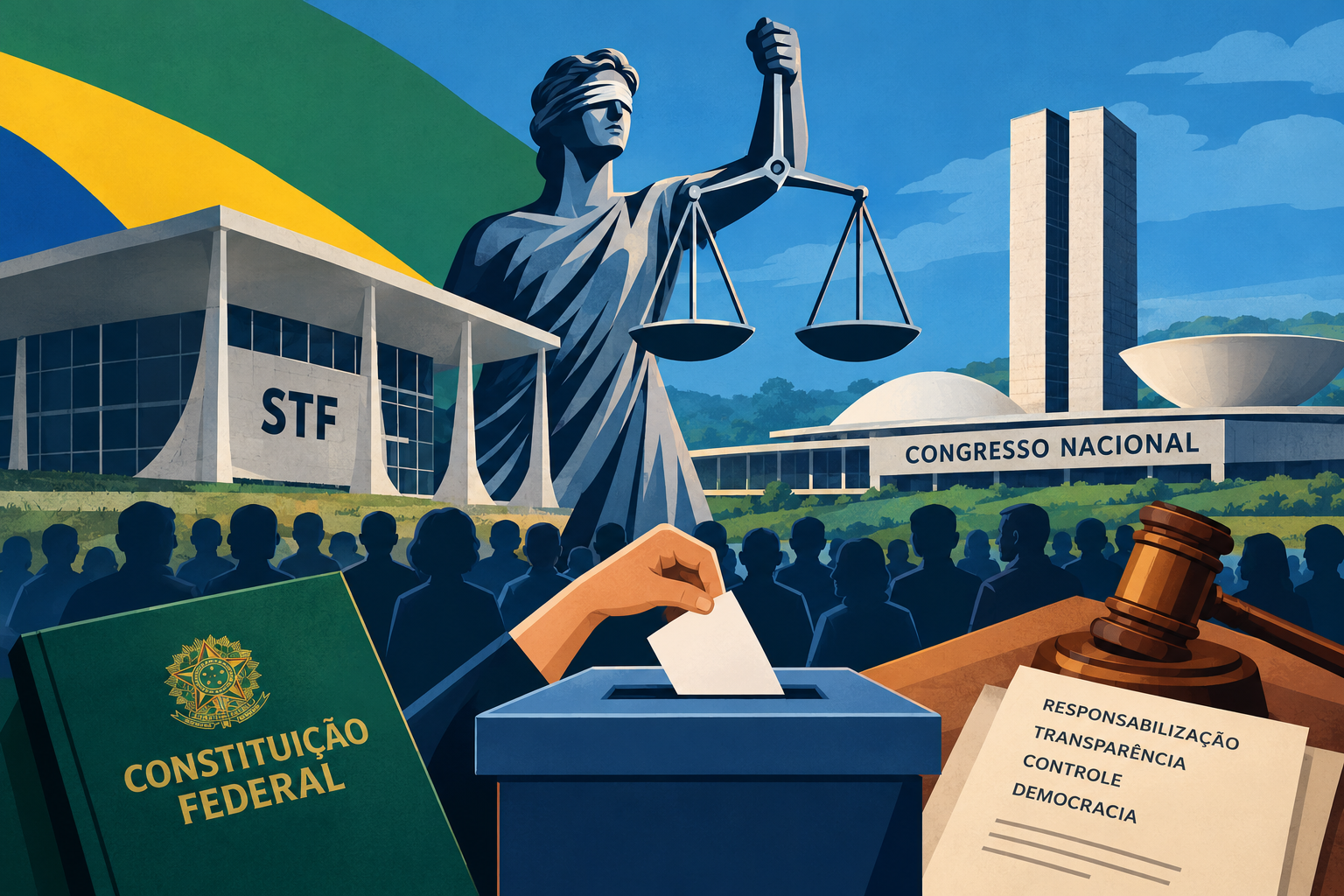 O poder sem voto e o voto sem poder: quem controla os limites da democracia brasileira?