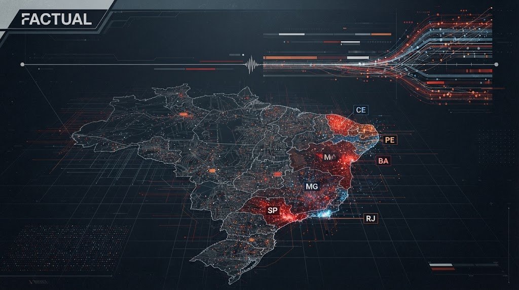 Onde estavam as 100 mil seções? Reconstrução aponta concentração do salto nacional em seis UFs